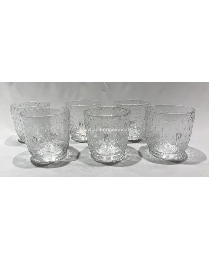 Set of 6 Sixties Glasses H9 by IVV