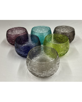 Set 6 Multicolor Cups H6 by IVV