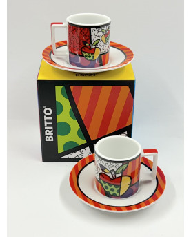 Set 2 Coffee Apple Cups by Britto