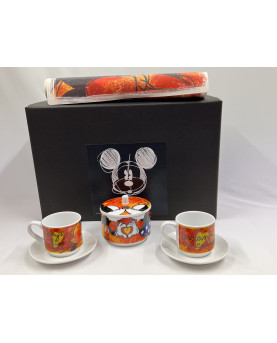Disney Set Tazzine Caffè Zuccheriera Mickey Minnei