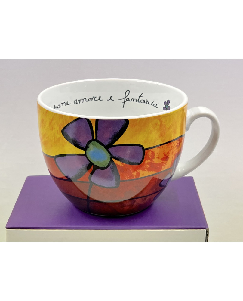 Caffelatte Violet Flower Cups