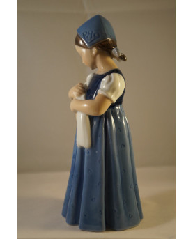 Mary with blue dress by Royal Copenhagen