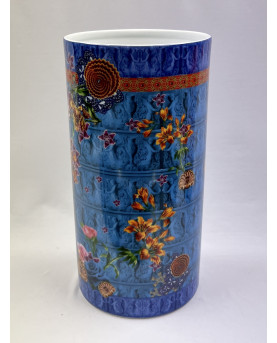 Blue Vase Foulard H30 by...