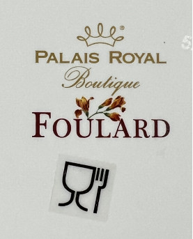 Vassoio Piccolo Foulard L11 di Palais Royal