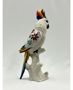 Capodimonte Porcelain Parrot