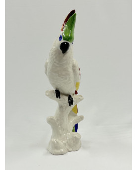 Capodimonte Porcelain Parrot