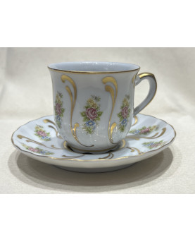 Cup and White Saucer Limoges