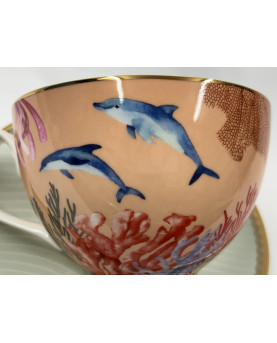 Breakfast Cup With Dolphin H8