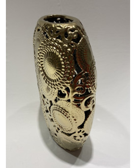 Kioto Gold Vase H32 by Henriette