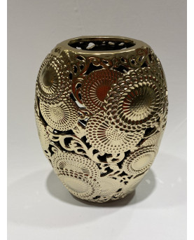 Kioto Gold Vase H23 by Henriette