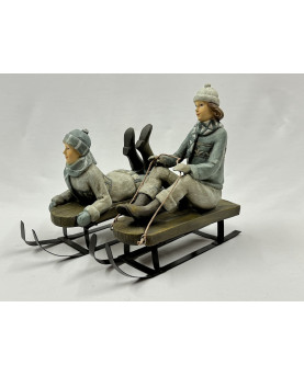 Couple With Sleigh