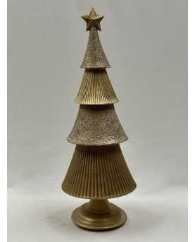 Gold Christmas Tree H32