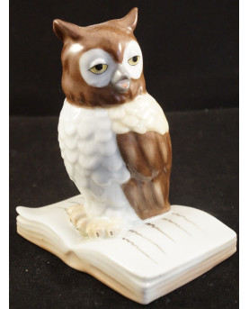 Owl On Book by Royal Copenhagen