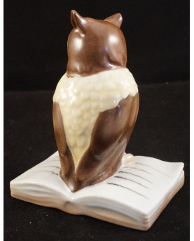 Owl On Book by Royal Copenhagen