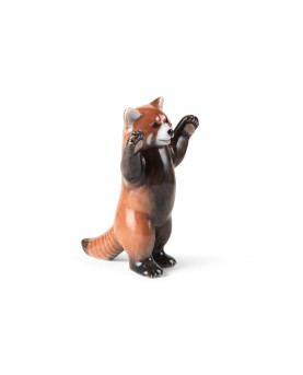 Panda Rosso Figurina Annuale 2024 by Royal Copenhagen