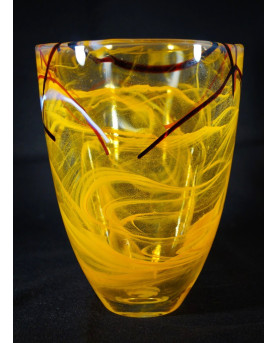 Crystal Vase H20 by Kosta Boda