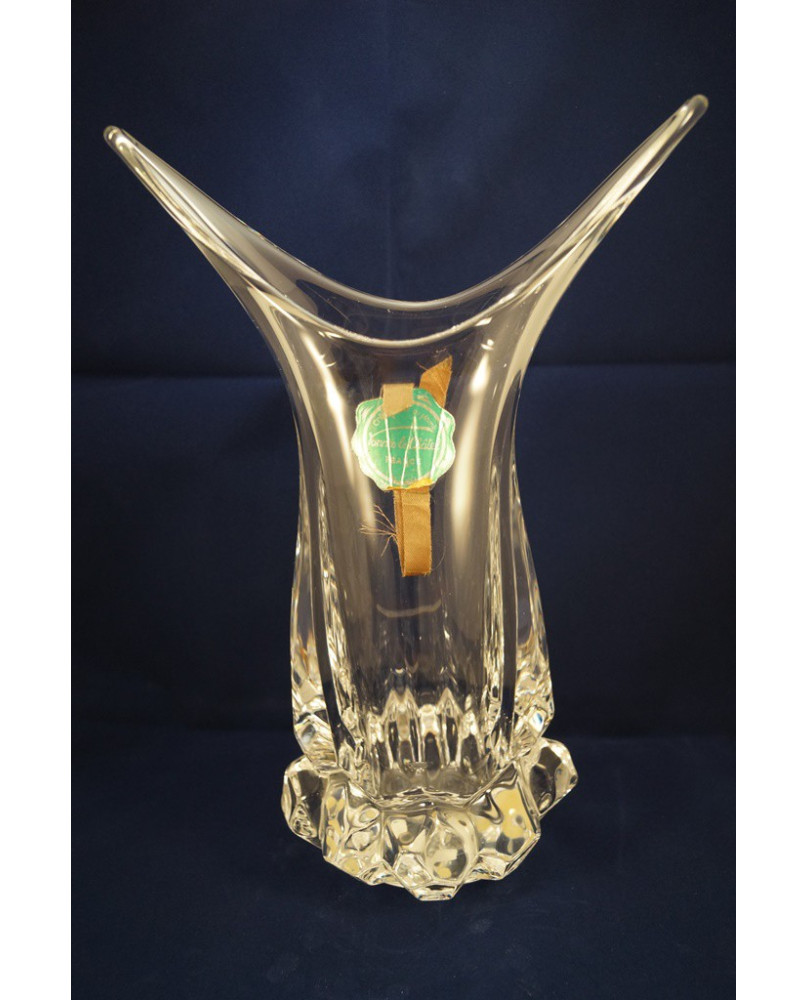 Vaso Vintage Cristallo di Vannes le Chatel