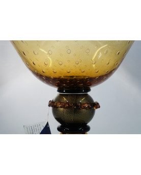 Amber and Gold Cup by Gabbiani Venezia