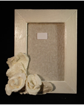  Picture frame with roses...