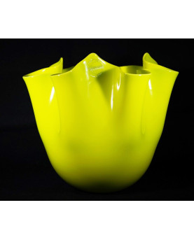 Acid Green Foulard H28 Vase I Muranesi