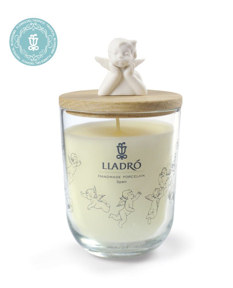 Missing You Candle - Tropical Blossoms by Lladrò