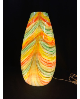 Lampada Loft Piumato Multicolor H40 di I Muranesi