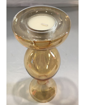 Gold Candle Holder H24 by IVV