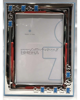 Bears 9x13 Silver Picture Frame (Blue)