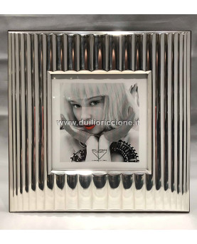 925 Silver 13x13 picture frame Stripes