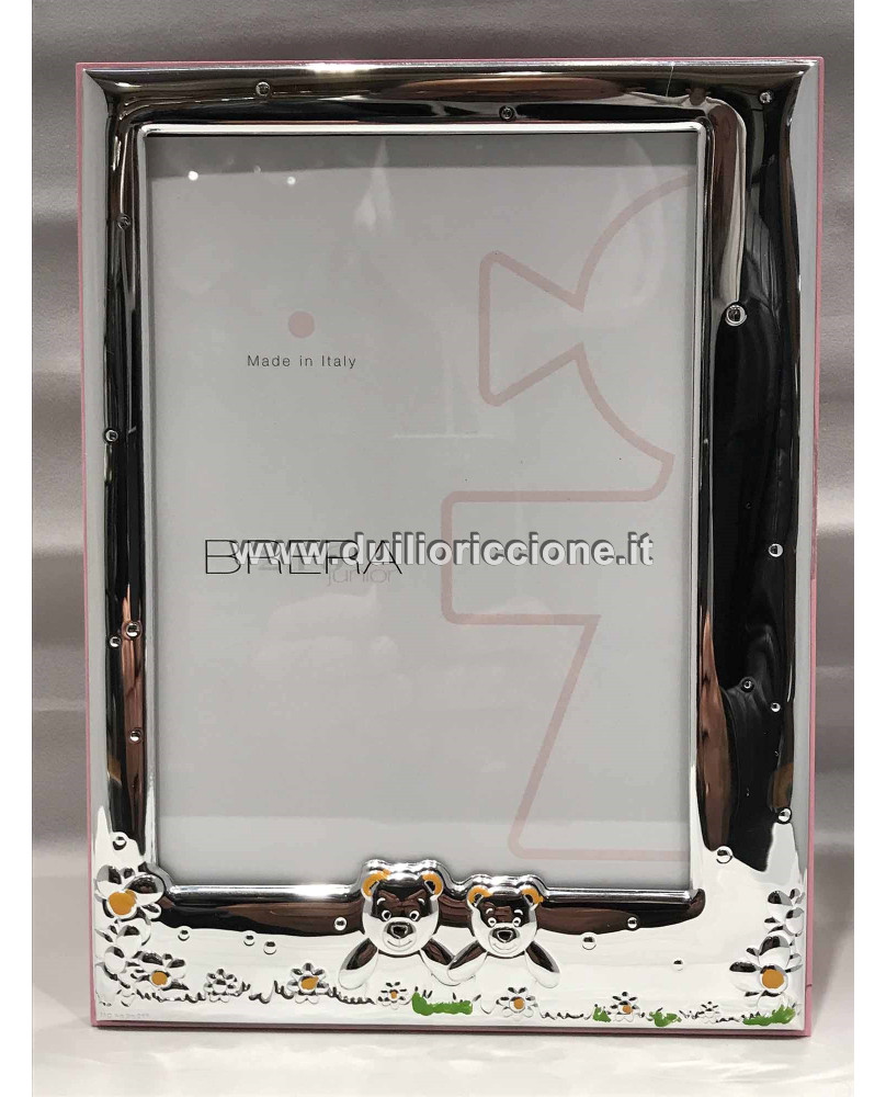 Bears 13x18 Silver Picture Frame (Pink)