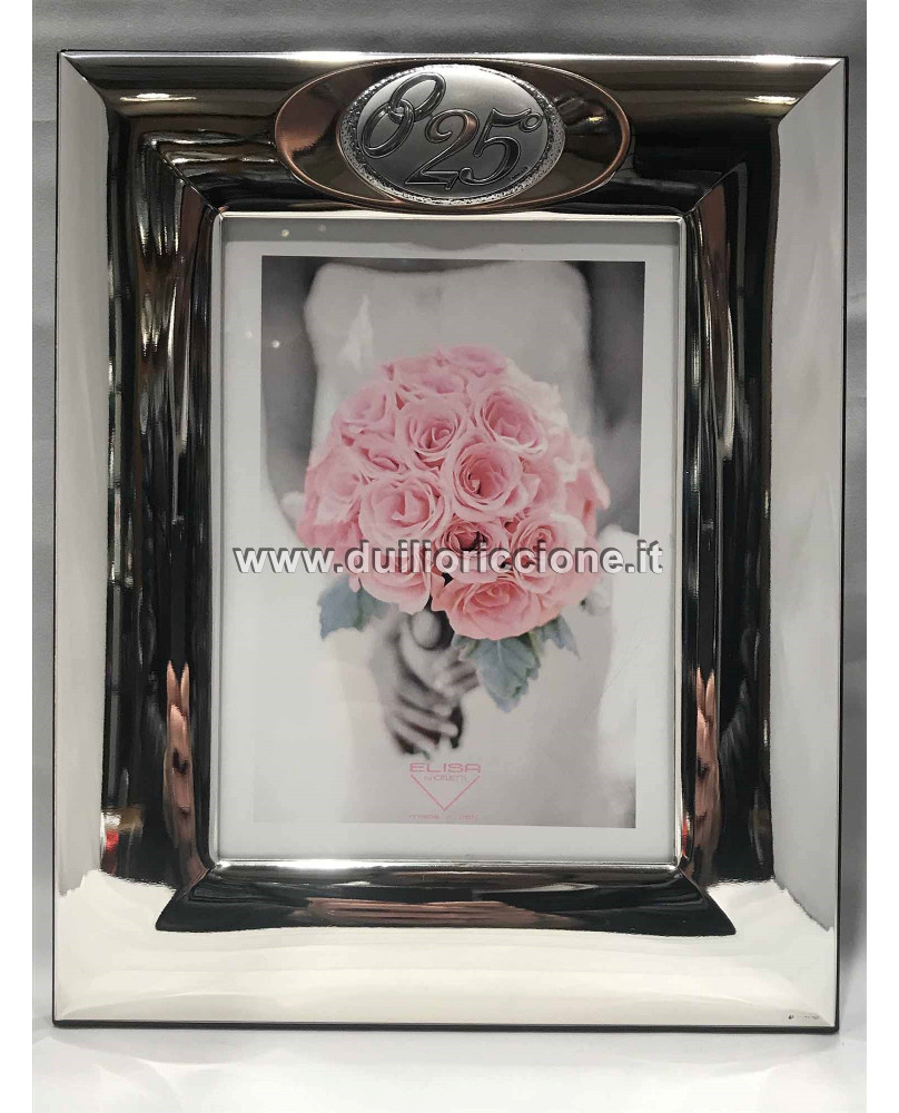 Silver 13x18 25° Anniversary Picture Frame