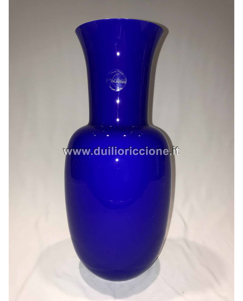 Vaso Opali Blu H 33 di I Muranesi