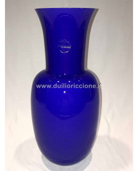 Opali Blu Vase H 33 I Muranesi