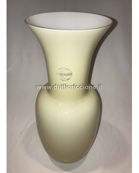 Opali Ivory Vase H 30 I Muranesi