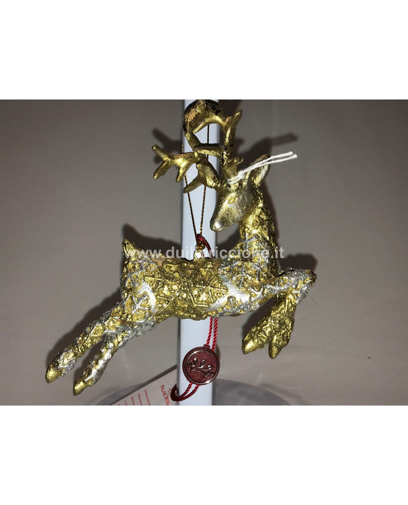 Silver Reindeer Decoration from Palais Royal