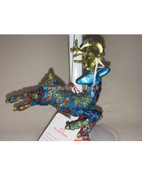 Blue Reindeer Decoration from Palais Royal