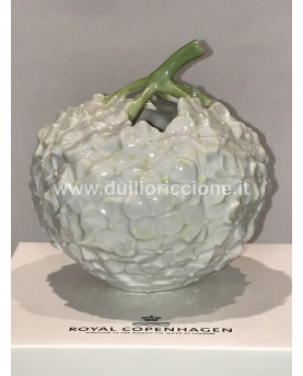 Hydrangea White Vase by Royal Copenhagen