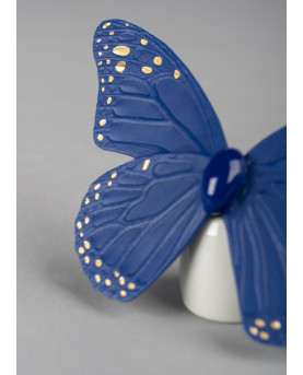 Farfalla Oro e Blu di Lladrò