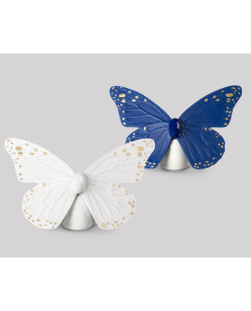Farfalla Oro e Blu di Lladrò