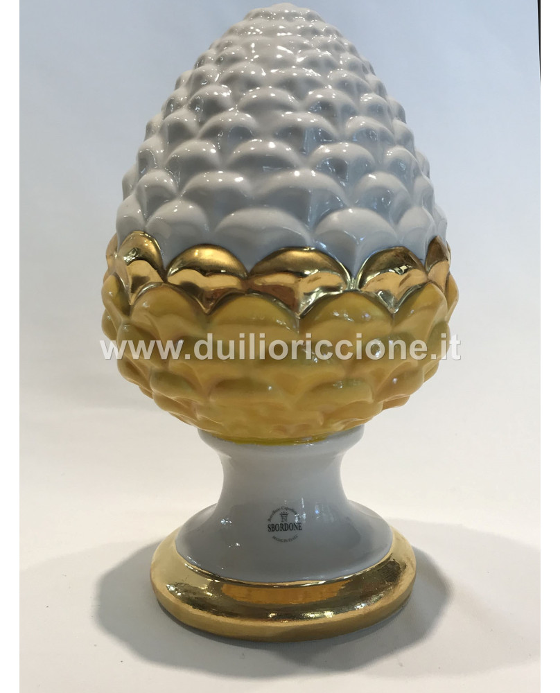 Yellow Pinecone Lucky H17 by Capodimonte