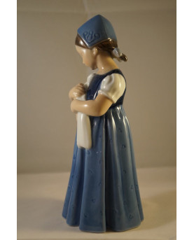 Mary Con Vestito Blu Mini by Royal Copenhagen