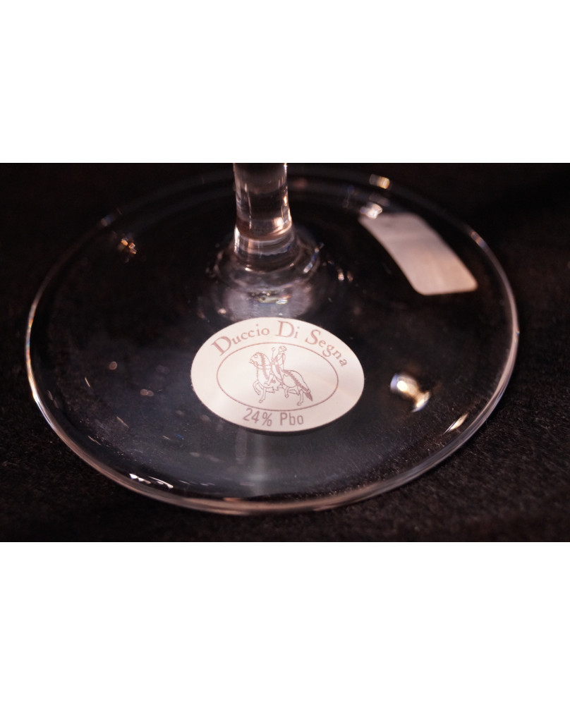 Bicchiere a calice - LUXURY - Duccio di Segna srl - in cristallo / contract
