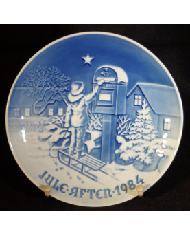 Bing & Grondahl 1984 Christmas Plate