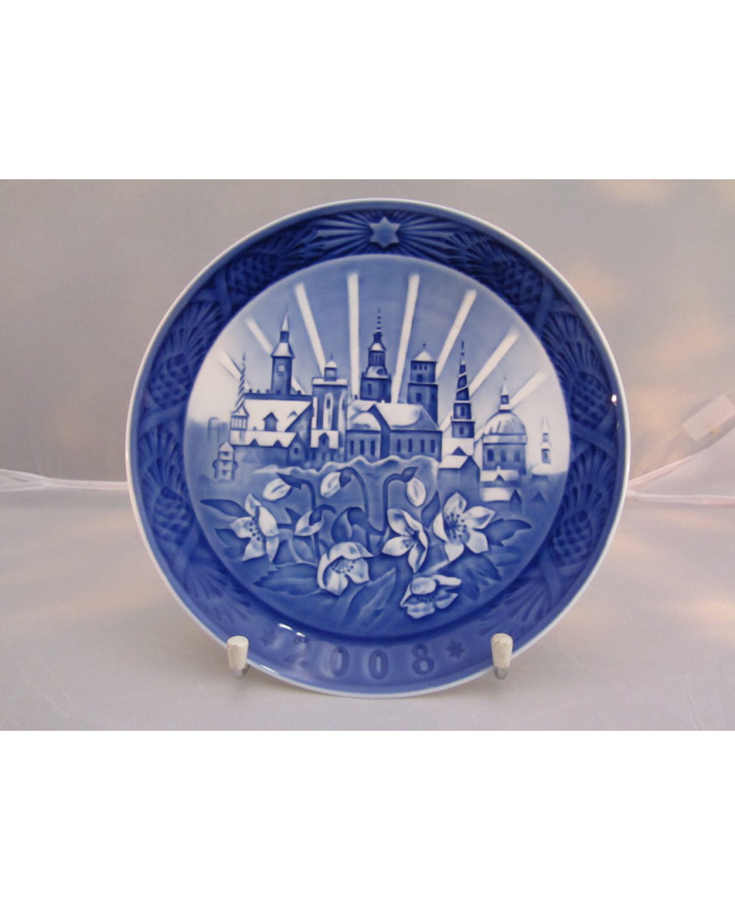 2008 Christmas Plate by Royal Copenhagen