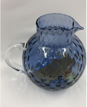 caraffa vetro Tirache ametista-blu - Bellini Shop