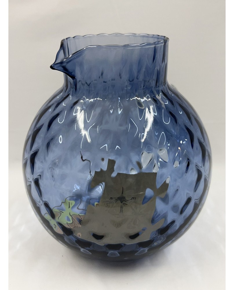 caraffa vetro Tirache ametista-blu - Bellini Shop