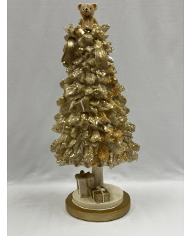 Golden Christmas Tree H31