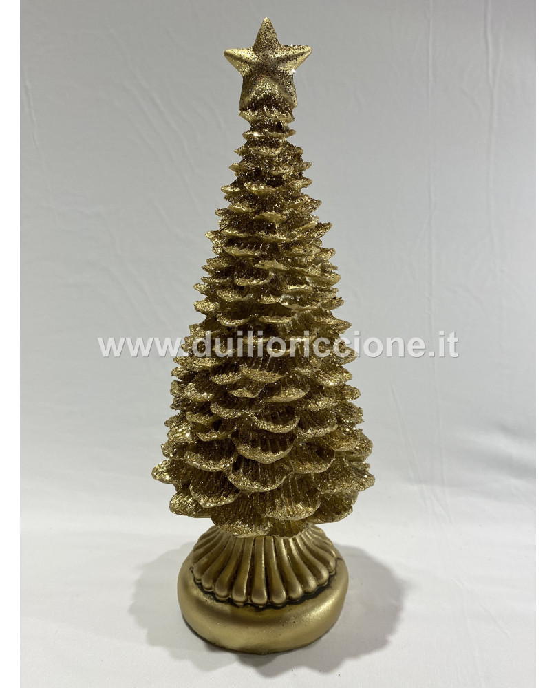 Golden Christmas Tree H42 by Palais Royal